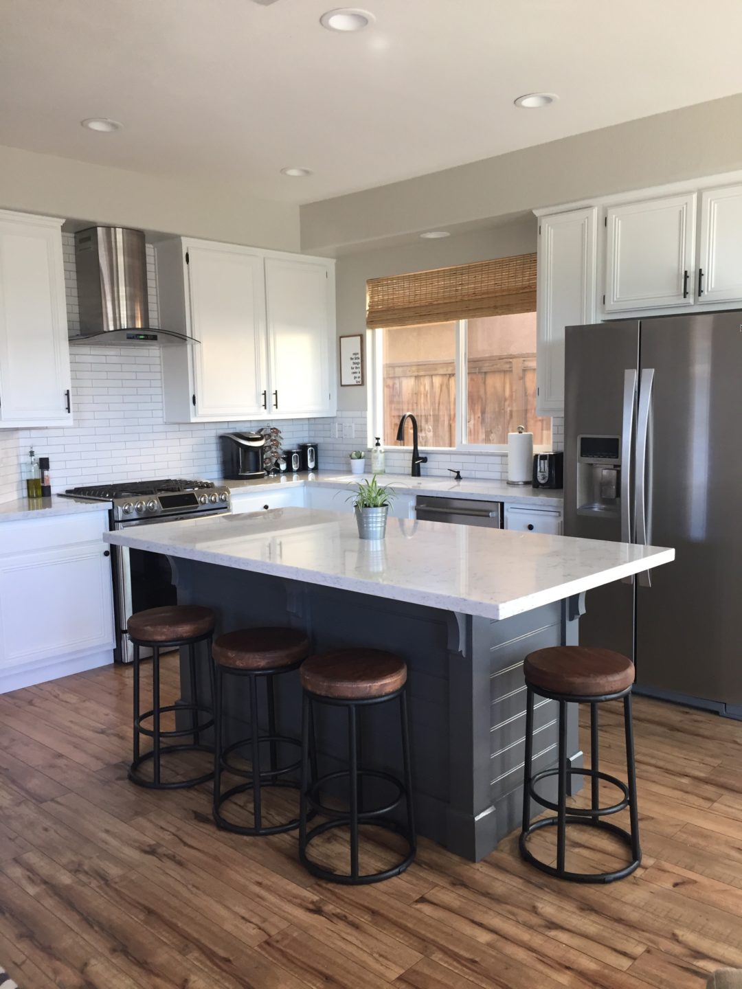 Diy Kitchen Remodel Reveal I Am In Love Domestic Blonde