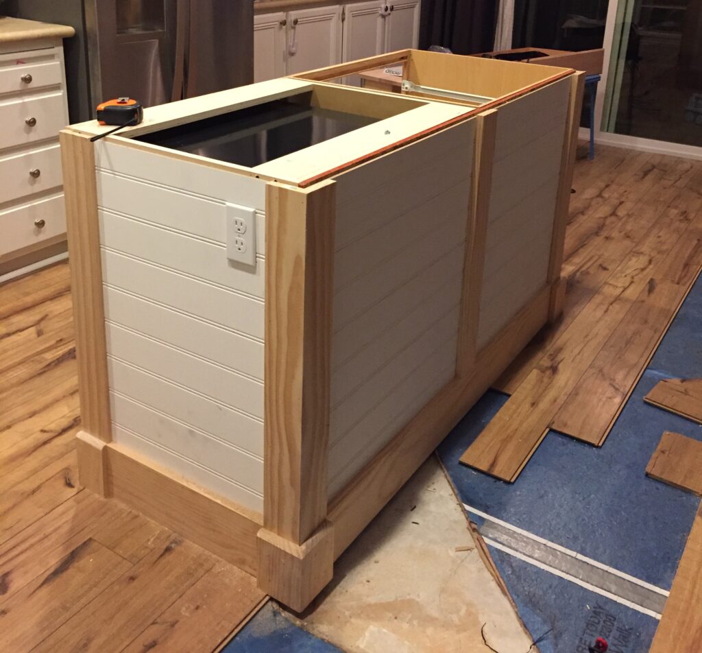 A DIY Kitchen Island: Make it yourself and Save Big!