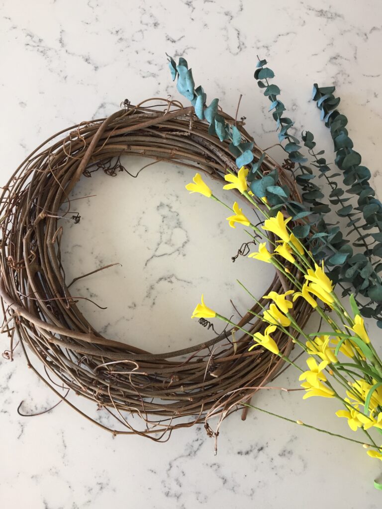 DIY Spring Wreath Tutorial