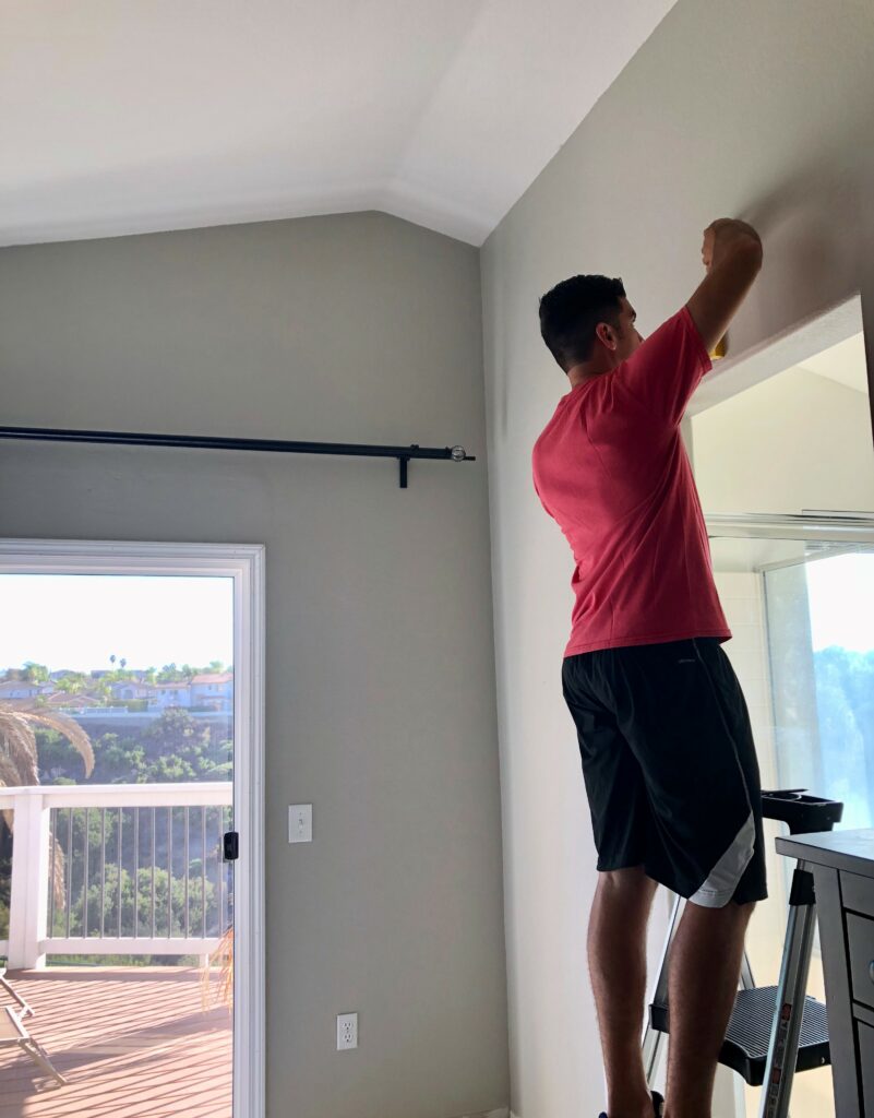 A Surprisingly Simple DIY Bathroom Barn Door