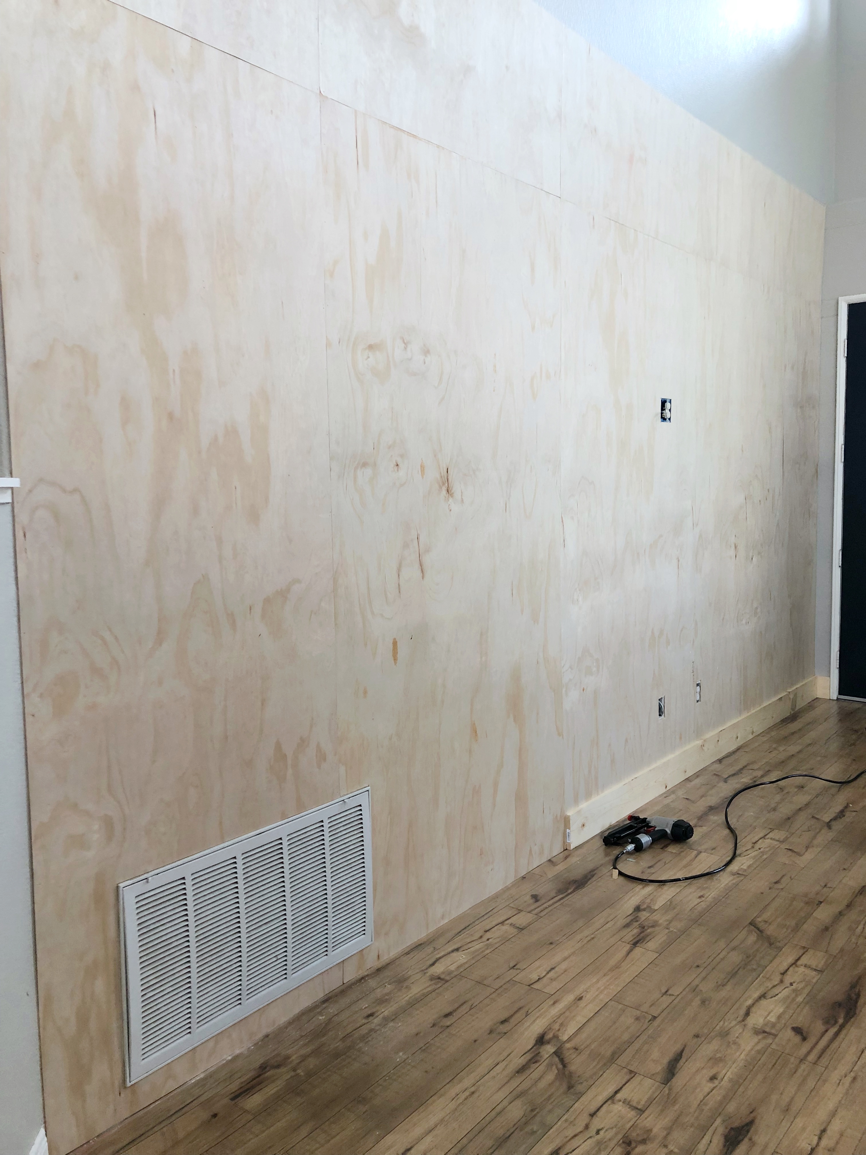 DIY Board and Batten Wall