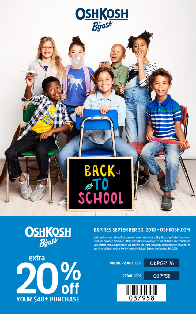 Back to School with Carter's  OshKosh - Life, Love and the