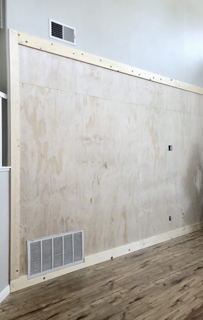 DIY Board and Batten Wall tutorial featured by top DIY blog, Domestic Blonde: during