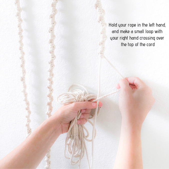 Macrame pendant store light cord