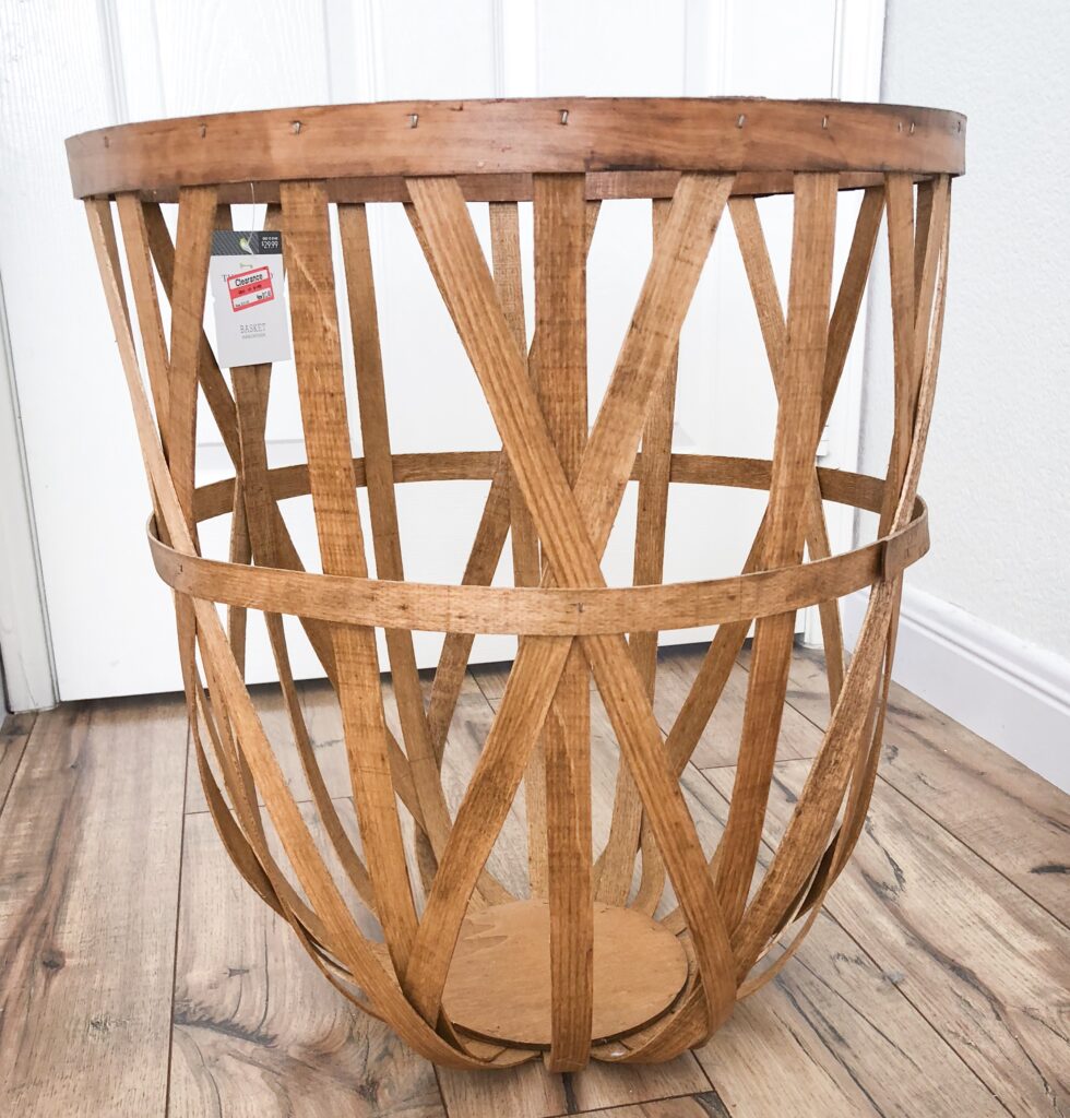 DIY Basket Light & Macrame Cord