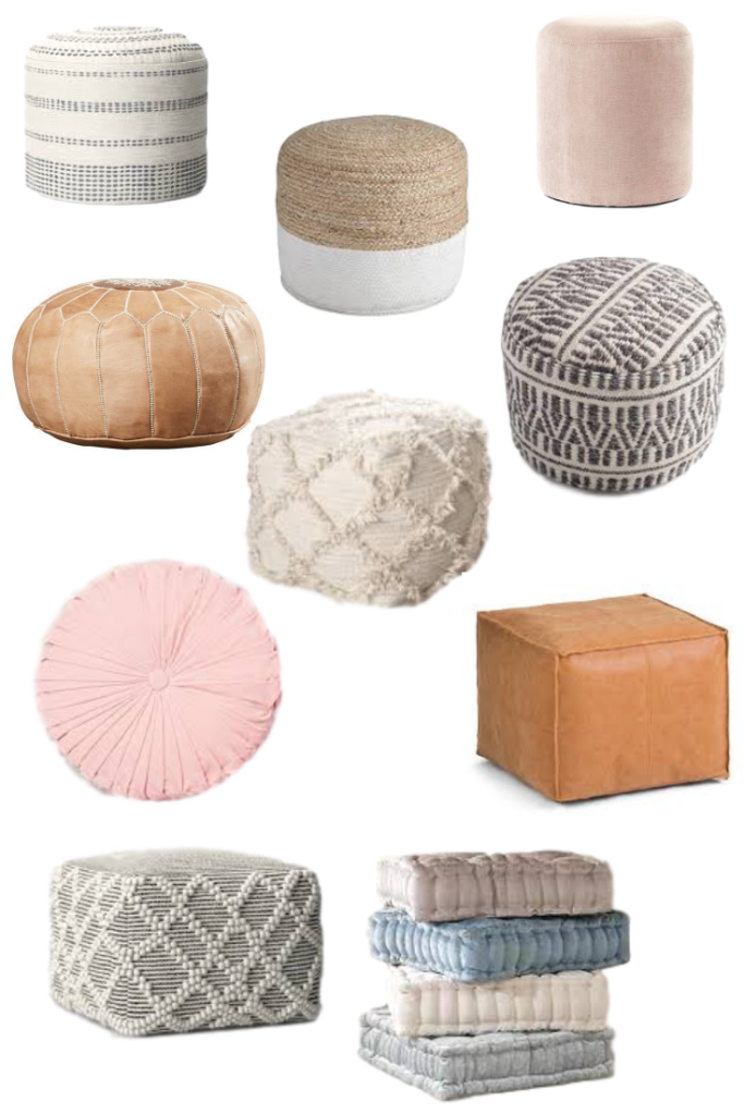 Cheap poufs deals