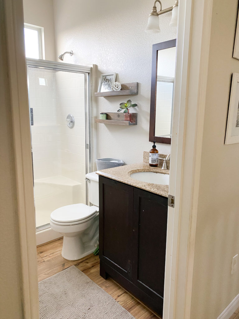 Small Bathroom Remodel Ideas: Befor and After | Domestic Blonde