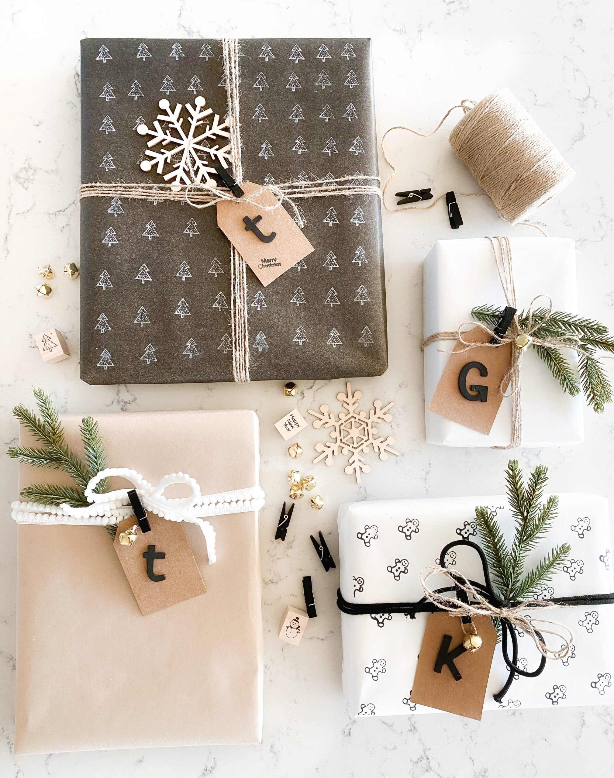 4 Easy Gift Topper Ideas, Gift Wrapping