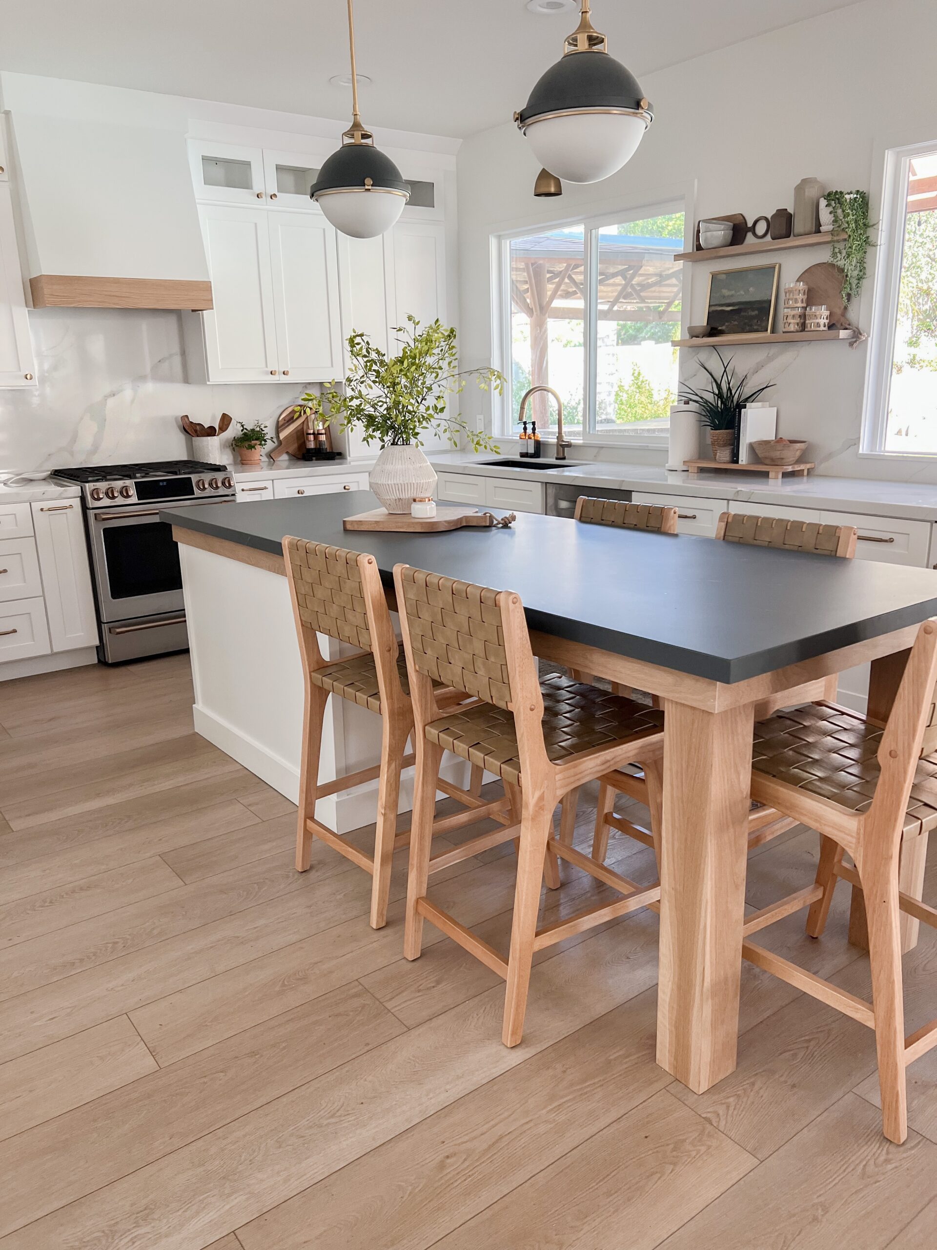 Make Your Own Kitchen Island Seating for Five Domestic Designs Co